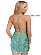 Primavera Couture 3833 Lace-Up Back Scoop Neck Dress