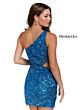 Primavera Couture 3836 Side Cutout One Shoulder Dress