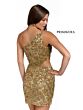 Primavera Couture 3836 Side Cutout One Shoulder Dress