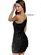 Primavera Couture 3836 Side Cutout One Shoulder Dress