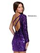 Primavera Couture 3839 Strappy Back One Sleeve Dress