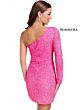 Primavera Couture 3860 High Slit One Sleeve Dress