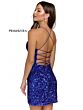Primavera Couture 3891 Slit Skirt Lace-Up Back Dress