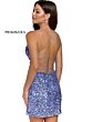 Primavera Couture 3891 Slit Skirt Lace-Up Back Dress