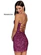Primavera Couture 3891 Slit Skirt Lace-Up Back Dress