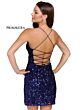 Primavera Couture 3891 Slit Skirt Lace-Up Back Dress