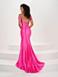 Panoply 14156 Beaded Neckline Open Back Dress - Stock Only