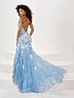 Panoply 14157 Lace-Up Back Glitter Dress