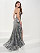 Panoply 14169 Sheer Corset Sequin Dress