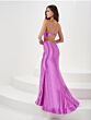 Panoply 14173 Cutout Back Embellished Dress