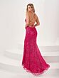 Panoply 14186 Lace-Up Back Sequin Dress - Stock Only