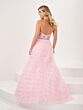 Panoply 14190 Ruffle Skirt Halter Neck Dress