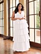 Christina Wu 22256 Layered Skirt Ruched Top Bridesmaid Dress - Stock Only