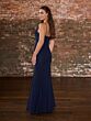 Christina Wu 22240 Cowl Neck Basque Waist Bridesmaid Dress