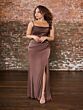 Christina Wu 22242 Draped Bodice Applique Strap Bridesmaid Dress