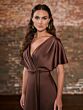 Christina Wu 22245 Kimono Sleeve V-Neck Bridesmaid Dress