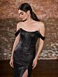 Christina Wu 22246 Scoop Neck Corset Bodice Sequin Bridesmaid Dress - Stock Only