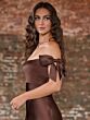 Christina Wu 22247 Bow Strap Straight Neck Bridesmaid Dress