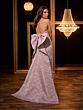 Christina Wu 22275 Bow Train Strapless Bridesmaid Dress