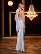 Christina Wu 22284 Halter Neckline Satin Bridesmaid Dress