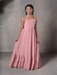 Christina Wu 22289 High Slit Ruffle Hem Bridesmaid Dress
