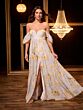 Christina Wu 22290 Puff Sleeve Peasant Skirt Bridesmaid Dress