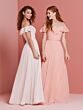 Ivory (Chiffon with Satin Band)