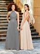 Blush Pink (Chiffon with Satin Band)