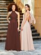 Marsala (Chiffon with Satin Band)
