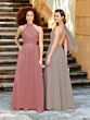 Mink (Chiffon with Satin Band)