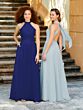 Royal (Chiffon with Satin Band)
