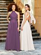Wisteria (Chiffon with Satin Band)