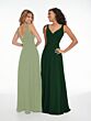 Hunter Green (Chiffon with Satin Band)