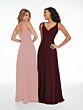 Rose (Chiffon with Satin Band)