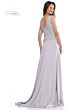 Rina Di Montella RD2973 Lace Bodice Bateau Neck Dress