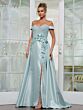 Rina Di Montella RD3229 Beaded Bodice Sweetheart Neck Overskirt Dress