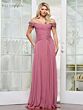 Rina Di Montella RD3255 Ruched Bodice Off The Shoulder A-Line Dress