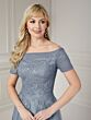 Christina Wu 17132 Side Pockets Off The Shoulder Dress