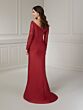 Christina Wu 17138 Scoop Neck Long Sleeve Dress - Stock Only