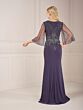 Christina Wu 17154 Angel Sleeves Beaded Bodice Dress