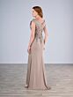 Christina Wu 17185 Portrait Neck Beaded Lace Bodice Dress