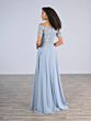 Christina Wu 17189 Scallop Neck A-Line Chiffon Dress