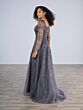 Christina Wu 17197 Illusion Sleeve Beaded A-Line Dress