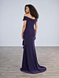 Christina Wu 17200 Ruffle Slit Off-The-Shoulder Dress