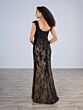 Christina Wu 17203 Scoop Back Cap Sleeve Lace Dress
