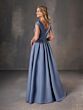 Christina Wu 17236 Cap Sleeve Bateau Neckline Dress