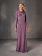 Christina Wu 17237 Long Sleeve Jewel Neckline Dress