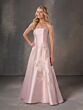 Christina Wu 17242 Puff Shawl Strapless Dress