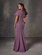 Christina Wu 17247 Puff Sleeve Jewel Neckline Dress