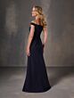 Christina Wu 17248 Slit Skirt Off The Shoulder Dress